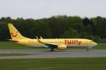 TUIfly,D-AHFT,(c/n30413),Boeing 737-8K5(WL),06.05.2012,HAM-EDDH,Hamburg,Germany ...  Henryk Konrad 08.05.2012