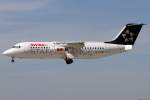 Swiss, HB-IYV, BAe, ARJ-100, ...  Kurt Greul 20.05.2012