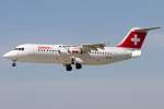 Swiss, HB-IXS, BAe, ARJ-100, ...  Kurt Greul 20.05.2012