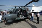 ILA Leichter Mehrzweckhubschrauber vom Typ MK 88A SEA LYNX. U-Boot Jagd, SAR Aufgaben sind die Einsatzgebiete. Foto: ILA 2008, 30.05.2008
