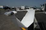 ILA D-KUMS. Ein Hochleistungs-Motorsegler der Firma Stemme. Das Flugzeug ist eine Luftplattform f�r unbemannte oder bemannte automatische Starts und Landungen. Foto: ILA 2008, 30.05.2008  