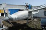 ILA Condor S15 II der Firma OHB Technology AG, Deutschland. Das Flugger�t ist vorbereitet f�r unbemannte Fl�ge �ber 10 Stunden Dauer bei einer Gipfelh�he von 9000m. Es ist ein Flugsystem zur weitreichenden �berwachung und Aufkl�rung. Foto: ILA 2008, 30.05.2008 
