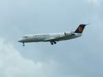 canadair-regional-jet-100--200-lr Ein Canadair Jet der Lufthansa City Line bei der Landung in Stuttgart am 03.06.2008