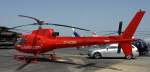 ILA D-HCOR. Aerospatiale AS 350B. Der Heli wurde als Shuttle Flieger zwischen dem Flughafen Tegel und der ILA 2008 eingesetzt. Foto: ILA 2008, 30.05.2008