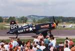 sonstige F4U-4 Corsair oder auch Boeing-Stearman P-17 am Anfang der 90er Jahre in Friedrichshafen.