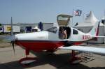 ILA Cessna 350. Der nicht ganz so fixe Flitzer der L�fte wie die Cessna 400, hat einen 310PS starken Motor, und transportiert einen Piloten und drei Passagiere immerhin mit 354km/h. Foto: ILA 2008, 30.05.2008 