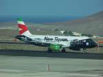 A320 Ein A320 mit VW Werbung am 15.06.2008 auf dem Flughafen Teneriffa S�d.