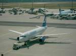 Pushback Airbus A 319 der Finnair.  ...