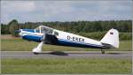 D-EKEK, eine Klemm KL-107C, kurz vor dem Start zu einem ...