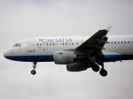 Ein Airbus A 319 der CROATIA bei der Landung in ...
