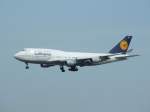 Lufthansa Boeing 747-400  Baden-W�rttemberg  ...  Andreas Mack 15.08.2008