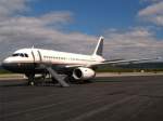 Ein Airbus A 319 ...  Andreas Mack 26.08.2008