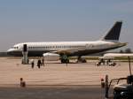 Ein Airbus A 319 der ehemaligen DaimlerChrysler Aviation bei einem ...