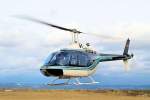Bell 206 Jet Ranger III - D-HRMM bei einem Checkflug ...