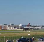 Start eines A 380 ...  Johnny Goertz 31.08.2008
