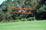 Stampe Doppeldecker beim Landeanflug ...  Bj�rn-Marco Halmschlag 01.09.2008