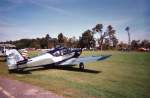 Eine Temco GC-1B Swift, die ich auf dem Flugtag 2008 ...