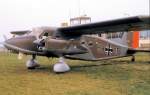 Dornier Do-28 Skyservant der Luftwaffe, Kennzeichen 28+05, auf dem Flugplatz ...