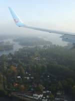 Beim Landeanflug auf Berlin-Tegel ...  Andreas Mack 30.09.2008