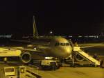 berlin-schonefeld-sxf Ein Airbus A 319 der Germanwings in Berlin-Sch�nefeld am 25.09.2008.