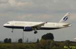 Blue Wings; D-ANND; Flughafen D�sseldorf. 04.10.2008.  ...