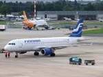 OH-LXA(Airbus320) am Flughafen D�sseldorf; 080904   ...