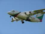 BAe 146-200 der bulgarischen ...  G�nter Malzacher 19.10.2008