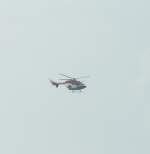 Rettungshubschrauber der DRF �ber Winnemark.   ...