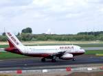 Air Berlin AIR-BERLIN D-ABGD wartet am Flughafen D�sseldorf auf die Starterlaublnis; 080904
