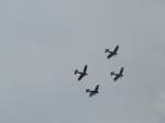 Formationsflug mit historischen Flugzeugen am 20.5.2006 (ILA) in Berlin Sch�nefeld. ...