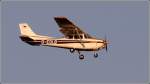 cessna-172-skyhawk D-EGLB, eine Cessna 172 im Landeanflug auf den Flugplatz in Bremerhaven. 08.11.2008