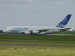 Ein Airbus A380 bei ...  Karl-Heinz Fischer 20.11.2008