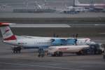 Dash 8 Neues Kerosin f�r die Dash 8 OE-LGI der Austrian Arrows aufgenommen am 14.12.08 in Hamburg Fuhlsb�ttel.