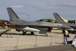 f-16 Denmark - Air Force, Sabca, ET-197, F-16B Fighting Falcon, 
05.07.2008, EBFS, Florennes, Belgium 
