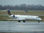 Canadair Regional Jet 700 Ein Lufthansa City Line Canadair Jet am 22.12.2008 in D�sseldorf.