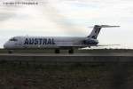MD 87 der Fluggesellschaft ...  Michael Ernst 14.01.2009