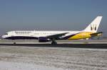 Monarch, G-MONK, Boeing, B757-2T7, ...  Kurt Greul 19.01.2009