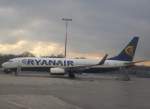Boeing 737 der Ryanair ...  Wolfgang Schielasko 30.01.2009