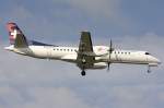 Darwin Airlines, HB-IZZ, Saab, ...  Kurt Greul 18.02.2009