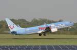 D-AHFJ, B737-800, Saarbr�cken EDDR/SCN, ...  Friedrich Becker 04.03.2009