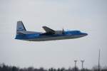 Fokker 50 der KLM ...  x y z 21.03.2009