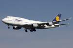 Lufthansa, D-ABTE, Boeing, B747-430, ...  Kurt Greul 26.03.2009
