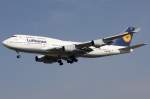 Lufthansa, D-ABVK, Boeing, B747-430, ...  Kurt Greul 31.03.2009