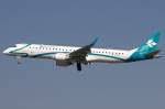Air Dolomiti, I-ADJL, Embraer, ...  Kurt Greul 01.04.2009