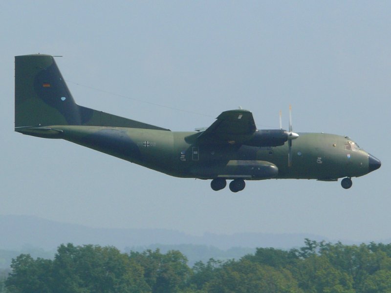 Transall C-160D der Deutschen Luftwaffe am 10.5.2009 in Kln