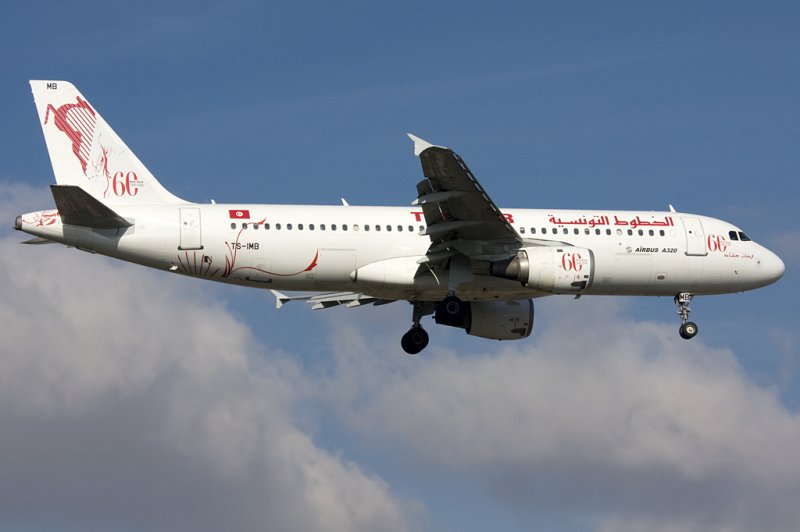 Tunisair, TS-IMB, Airbus, A320-211, 21.02.2009, GVA, Geneve, Switzerland