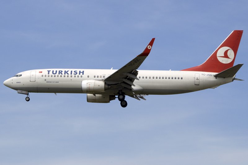 Turkish Airlines, TC-JGC, Boeing, B737-8F2, 21.07.2009, FRA, Frankfurt, Germany 

