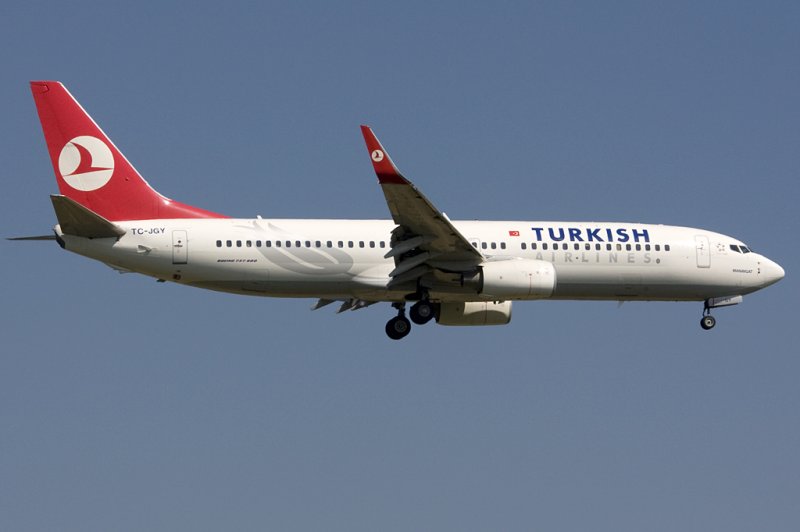 Turkish Airlines, TC-JGY, Boeing, B737-8F2, 23.05.2009, FRA, Frankfurt, Germany 

