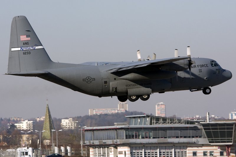 USA - Air Force, 91-1233, C-130H Herkules, 19.02.2008, STR, Stuttgart, Germany 