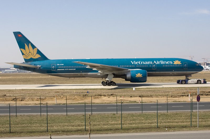Vietnam Airlines, VN-A150, Boeing, B777-2Q8ER, 21.03.2009, FRA, Frankfurt, Germany 

